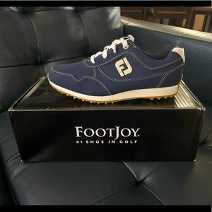FOOTJOY SPORT RETRO WOMEN'S GOLF SHOE - NAVY Women’s size 8.5 NWT